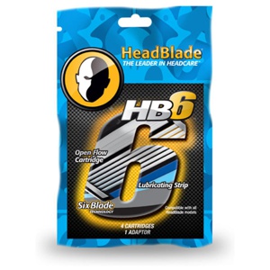 Headblade HB6 Rasierklingen 4er Pack Produktbild