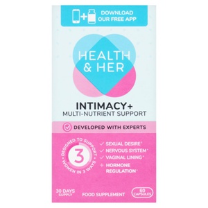 Health & Her Intimacy+ Multi Nutrient Support Supplement 60 Capsules product image