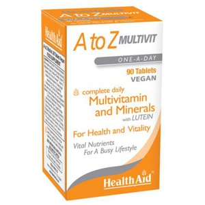 HealthAid A to Z Multivitamin and Minerals Tablets Pack of 90 product image