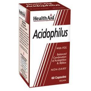 HealthAid Acidophilus Probiotic with FOS 60 Capsules product image