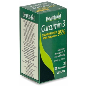 HealthAid Curcumin 3 Tablets Pack of 30 product image
