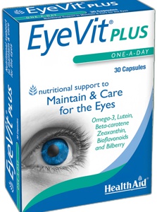 HealthAid EyeVit Plus Capsules Pack of 30 product image