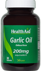 HealthAid Garlic Oil 200mg Capsules Pack of 30 product image