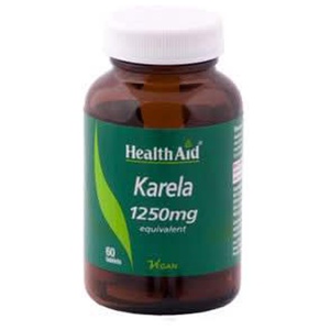 HealthAid Karela 1250mg Tablets Pack of 60 product image