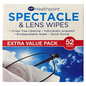 Healthpoint Spectacle & Lens Wipes Pack of 52 product image