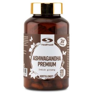 Healthwell Ashwagandha Premium 120 kaps produkt bild