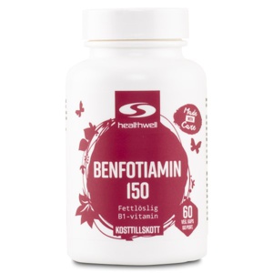 Healthwell Benfotiamin 150 60 kapsler produktbillede