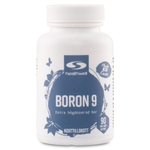 Healthwell Bor 9 90 kapsler produktbillede