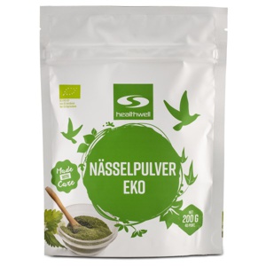 Healthwell Brændenældepulver ØKO 200 g produktbillede