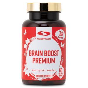 Healthwell Brain Boost Premium 60 kaps produkt bild