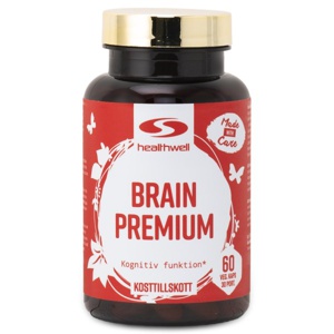Healthwell Brain Premium 60 kapsler produktbillede