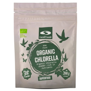 Healthwell Chlorella ØKO 200 g produktbillede