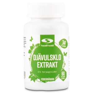 Healthwell Djævleklo Ekstrakt 60 kapsler produktbillede