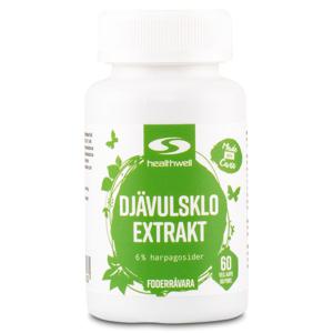 Healthwell Djävulsklo Extrakt 60 kaps produkt bild