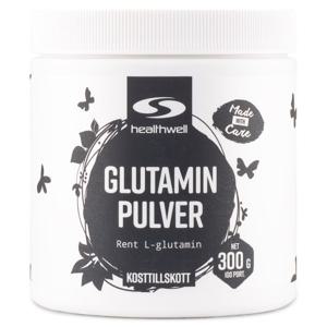 Healthwell Glutamin Pulver 300 g produkt bild