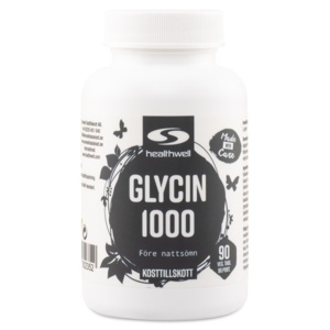 Healthwell Glycin 1000 90 tabletter produktbillede