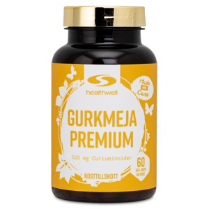 Healthwell Gurkemeje Premium 60 kapsler produktbillede