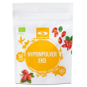 Healthwell Hybenpulver ØKO 200 g produktbillede