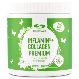Healthwell Inflamin Collagen Premium Natural apple 360 g produktbillede