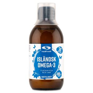 Healthwell Isländsk Omega-3 300 ml produkt bild