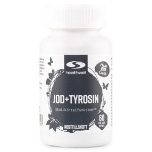 Healthwell Jod+Tyrosin 60 kaps produkt bild