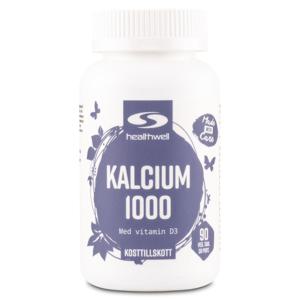 Healthwell Kalcium 1000 90 tabl produkt bild