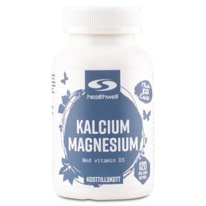 Healthwell Kalcium/Magnesium 120 kaps produkt bild