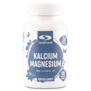 Healthwell Kalsium & Magnesium 120 kapsler produktbillede