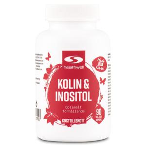 Healthwell Kolin+Inositol 90 tabl produkt bild