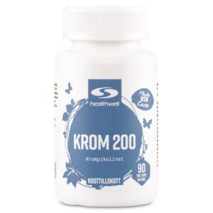 Healthwell Krom 200 90 kaps produkt bild
