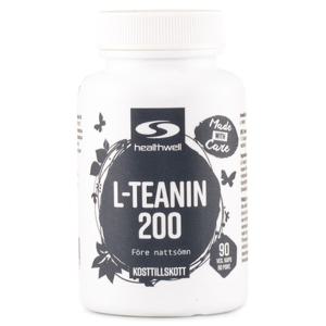 Healthwell L-teanin 200 90 kaps produkt bild
