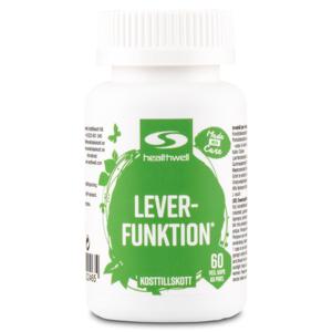 Healthwell Leverfunktion 60 kaps produkt bild