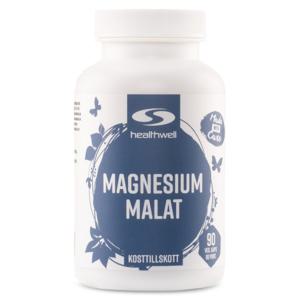 Healthwell Magnesiummalat 90 kaps produkt bild