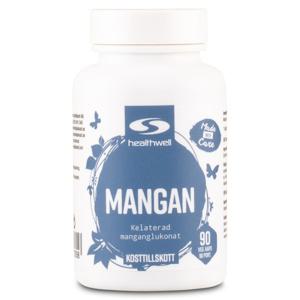 Healthwell Mangan 90 kaps produkt bild