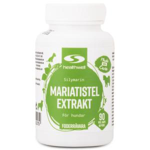 Healthwell Mariatistel Extrakt 90 kaps produkt bild