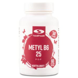Healthwell Metyl B6 25 60 kaps produkt bild