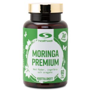 Healthwell Moringa Premium 60 kaps produkt bild