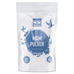 Healthwell MSM Pulver 400 g produkt bild