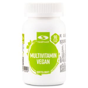 Healthwell Multivitamin Vegan 90 kaps produkt bild