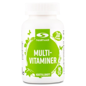 Healthwell Multivitaminer 90 kapsler produktbillede
