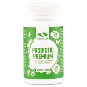 Healthwell Probiotic Premium 30 kapsler produktbillede
