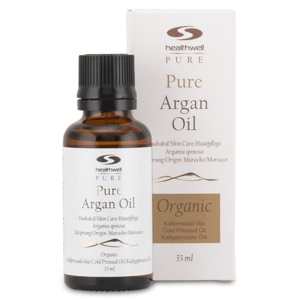 Healthwell PURE Arganolie ØKO 33 ml produktbillede