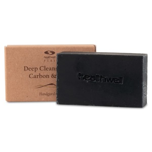 Healthwell PURE Deep Cleanse Soap Carbon & Clay 100 g produktbillede