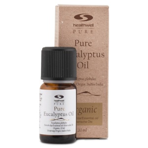 Healthwell PURE Eukalyptusolie ØKO 10 ml produktbillede