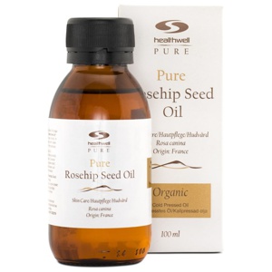 Healthwell PURE Nyponfröolja EKO 100 ml produkt bild