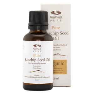 Healthwell PURE Nyponfröolja EKO 33 ml produkt bild