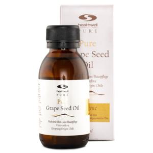 Healthwell PURE Vindruvskärnolja EKO 100 ml produkt bild
