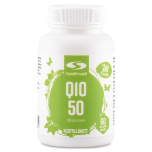 Healthwell Q10 50 60 kapsler produktbillede