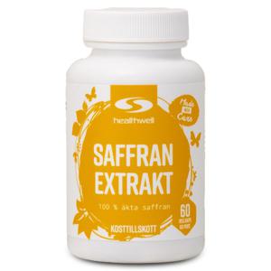 Healthwell Saffran Extrakt 60 kaps produkt bild