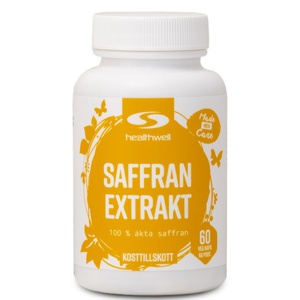 Healthwell Safran Ekstrakt 60 kapsler produktbillede